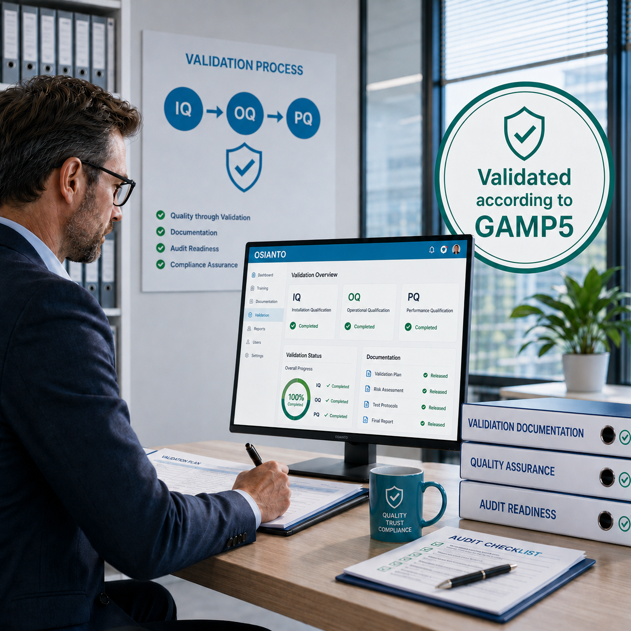 Validated, proven software for pharmaceutical companies Validated, proven software for pharmaceutical companies